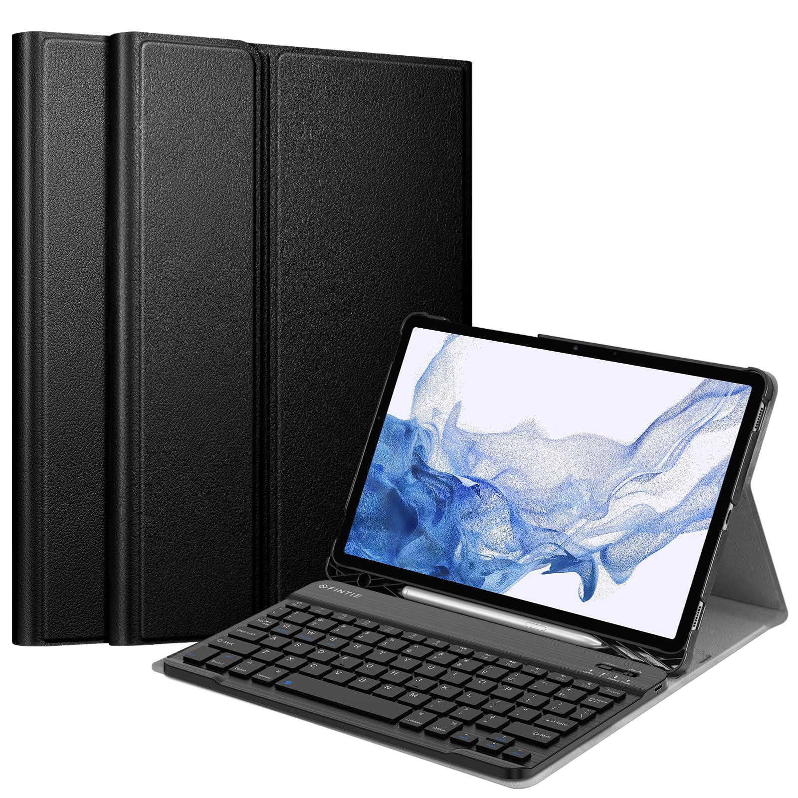 Amazon.com: FINTIE Keyboard Case for Samsung Galaxy Tab S8/Tab S7